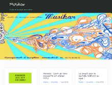 Tablet Screenshot of musikar.fr